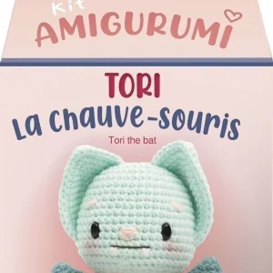Kit DIY Amigurumi Chauve-souris – Graine Créative x Khuc Cay | Crochet facile débutant
