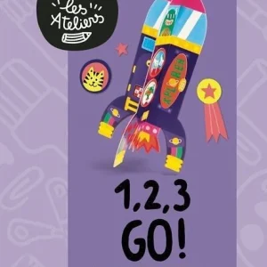 1, 2, 3 GO ! – Box créative 6 engins volants à assembler dès 6 ans | OMY x Gallimard