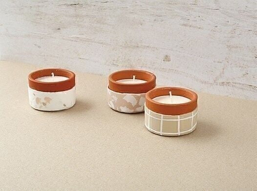 Kit FIMO Home Déco – 3 Bougeoirs Graine Créative – Image 3