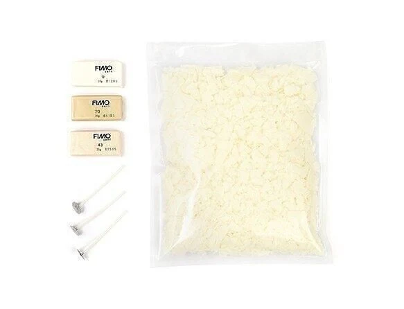 Kit FIMO Home Déco – 3 Bougeoirs Graine Créative – Image 2