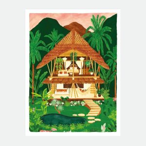 Affiche Ubud 29,7 X 39,7 CM - ATWS