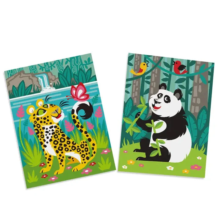 Peinture par numéros Kids "Panda & Leopard" – Image 2