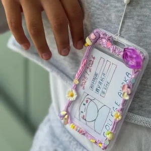 Kit Kawaii Porte Badge DIY – Décoden