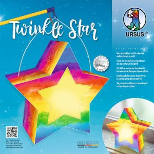 kit de fabrication de lanterne Twinkle Star « aquarelle »