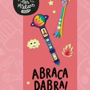 ABRACADABRA – Kit créatif 6 baguettes magiques à fabriquer – Activité manuelle dès 4 ans – Les Ateliers OMY x Gallimard Jeunesse