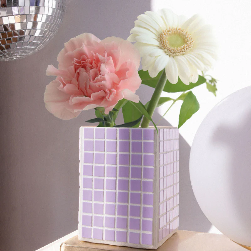 Kit DIY Déco – Vase en Mosaïque à Créer soi-même (La Petite Épicerie) – Image 2