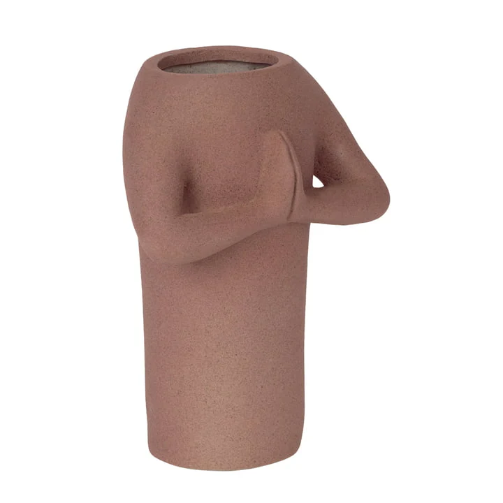 Doiy - Vase Namaste, marron – Image 3