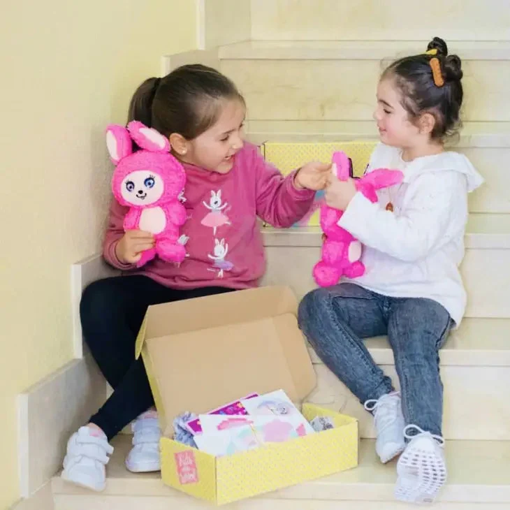 Box Créative Lapin Rita – Coffret Activités Enfant 3-9 ans | Kids of the Wool | Peluche & Accessoires – Image 2