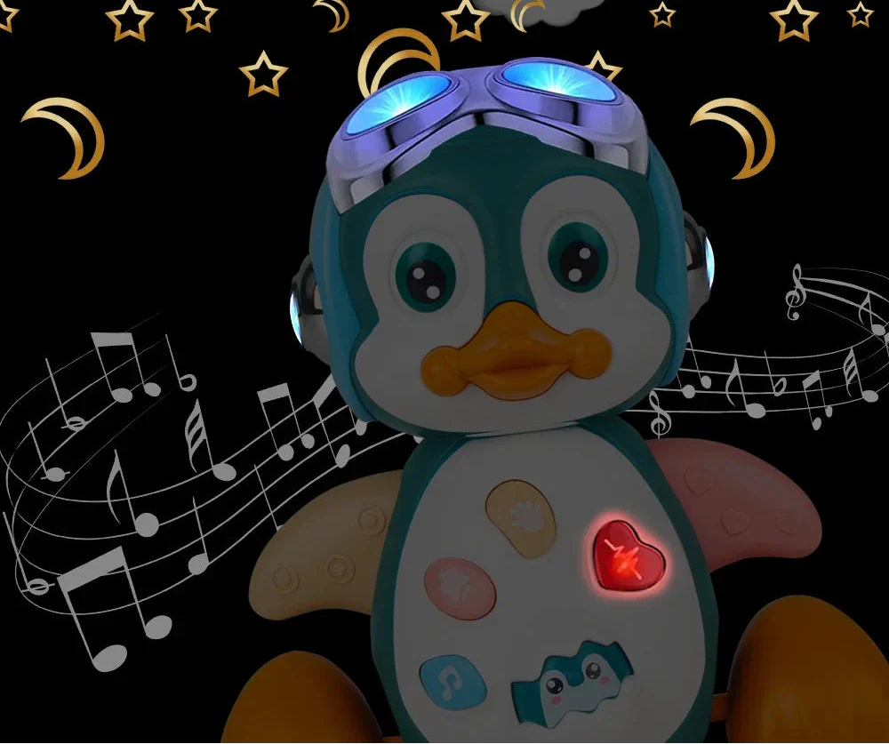 Jouet pingouin musical interactif – Image 2
