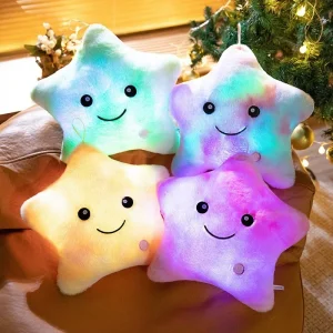 Peluche étoile lumineuse
