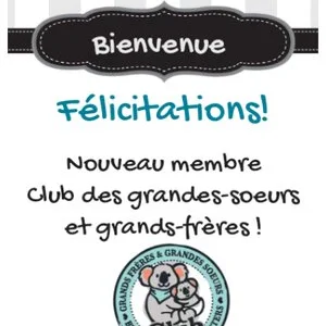 Accroche-porte du club des grands-frères et grandes soeurs