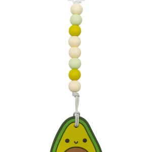 Duo attache-suce et jouet de dentition - Avocado Gem