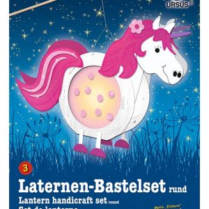 Kit de fabrication de lanternes rondes « licorne »