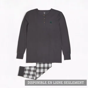 Ensemble pyjama 2 morceaux - Homme - Carreauté