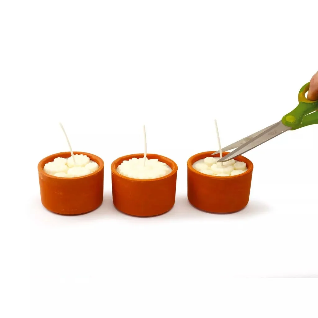Kit bougie DIY Graine Créative - Bougies A la Folie - Pâquerettes x1 – Image 3
