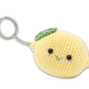 Kit crochet Amigurumi Porte clé Citron