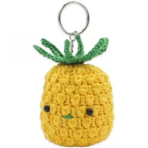 Kit crochet Amigurumi Porte clé Ananas