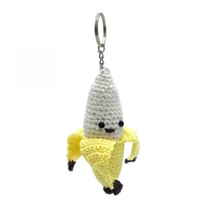 Kit crochet Amigurumi Porte clé banane