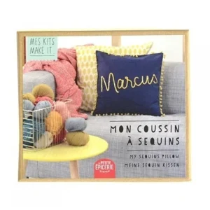 KIT MKMI - MON COUSSIN À SEQUINS - DIY