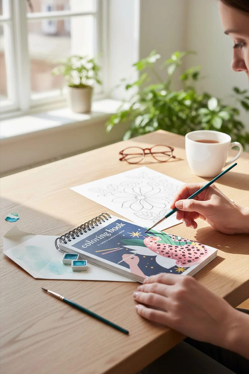 Carnet de coloriage A6 – Wild Maison Joliette – Image 6
