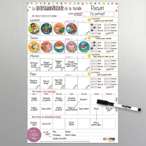 Organisateur familial vertical