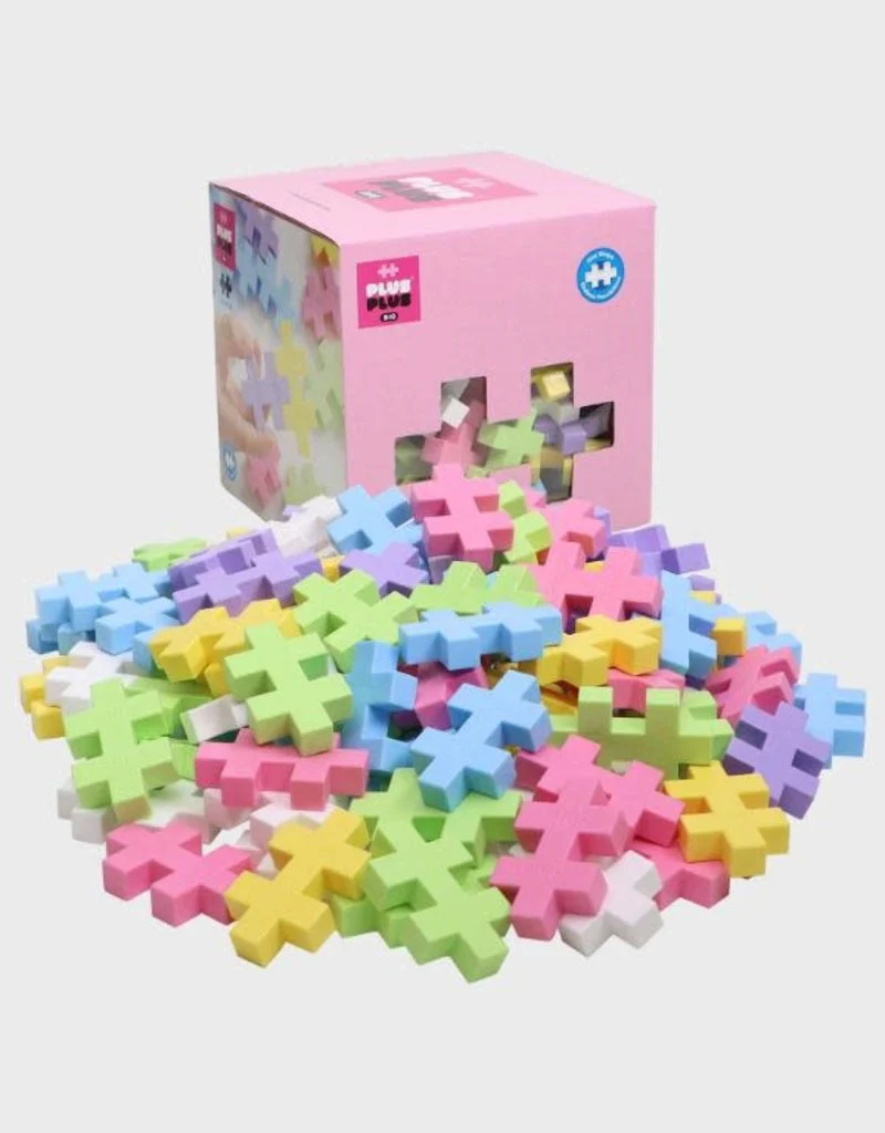 PLUS-PLUS BIG - MÉLANGE PASTEL - 100 pcs – Image 3